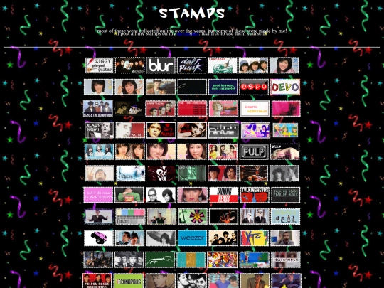 collections/stamps screenshot