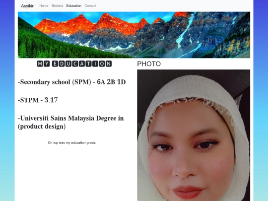 education screenshot