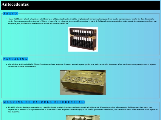 antecedentes screenshot