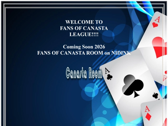 Fansofcanasta/mainpage screenshot
