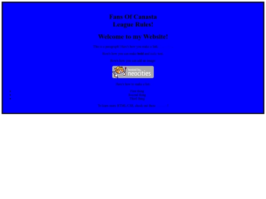 Rules/Canasta screenshot