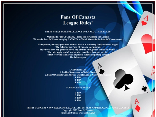 Rules/LeagueRules screenshot