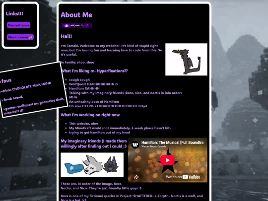 aboutme screenshot