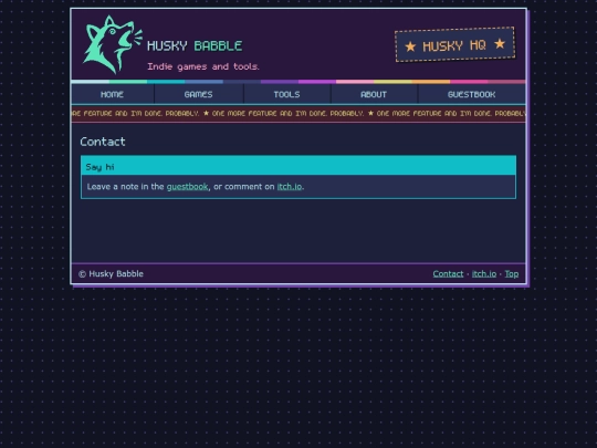 contact screenshot