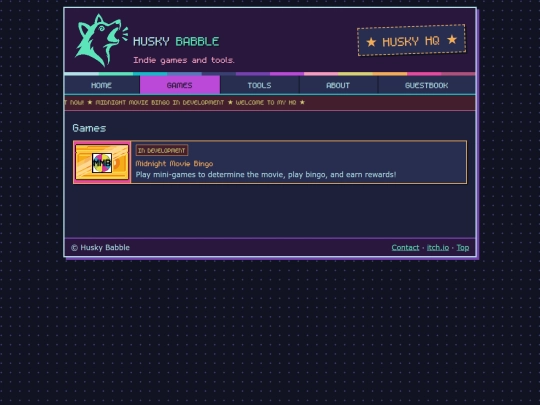 games screenshot
