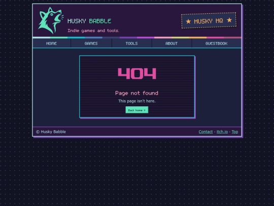 not_found screenshot