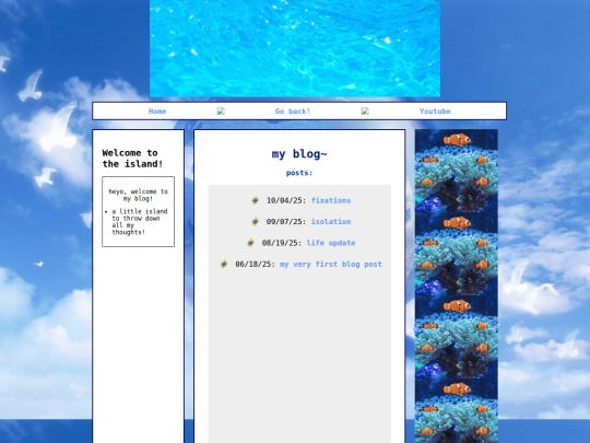 blog screenshot