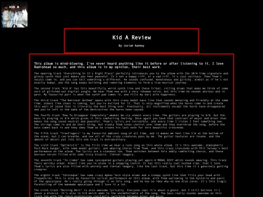 Kid A screenshot