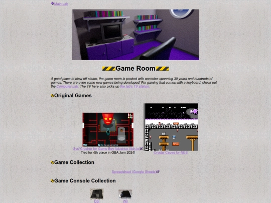 consoles screenshot