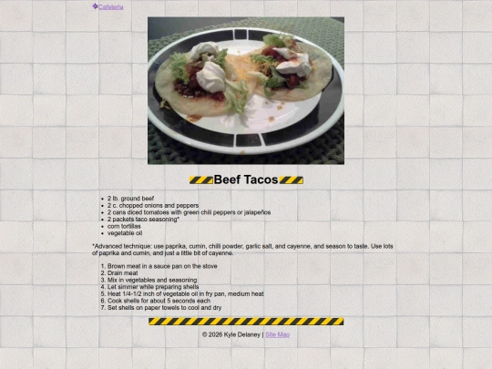 cookbook/beef-tacos screenshot