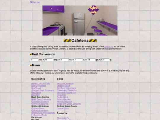 cookbook screenshot