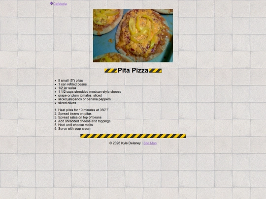 cookbook/pita-pizza screenshot