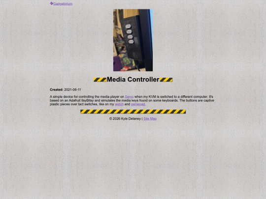 media-controller screenshot