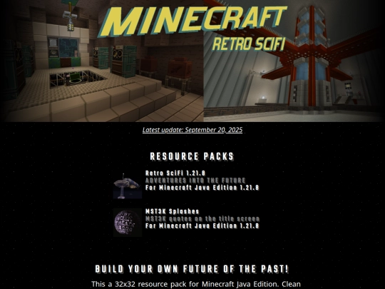 minecraft-retro-scifi screenshot