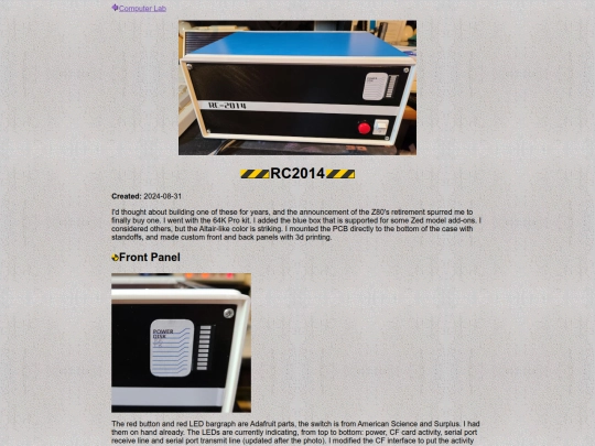 rc2014 screenshot