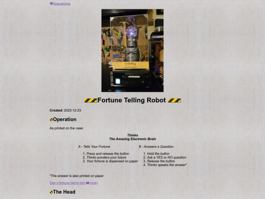 robot-fortune-teller screenshot