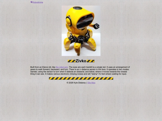 robots/zivko screenshot
