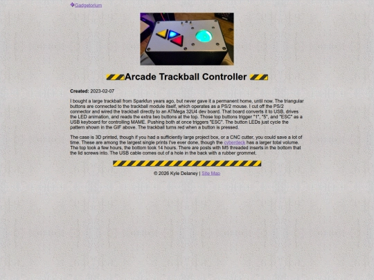 trackball screenshot