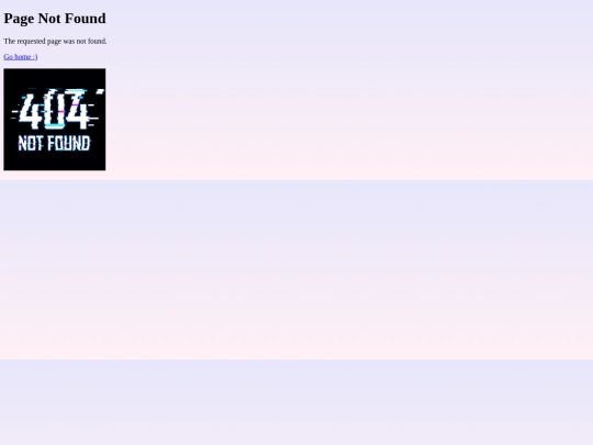 not_found screenshot