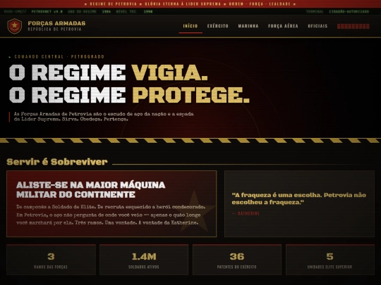 forcas-armadas-petrovia screenshot