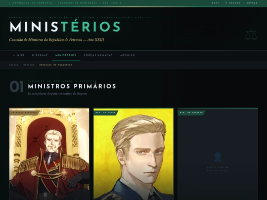 petrovia-ministerios screenshot
