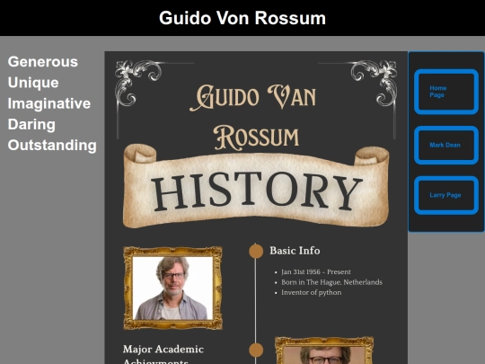 GuidoVonRossum screenshot