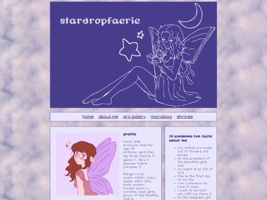 pages/about screenshot