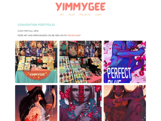 con-portfolio-otakon screenshot
