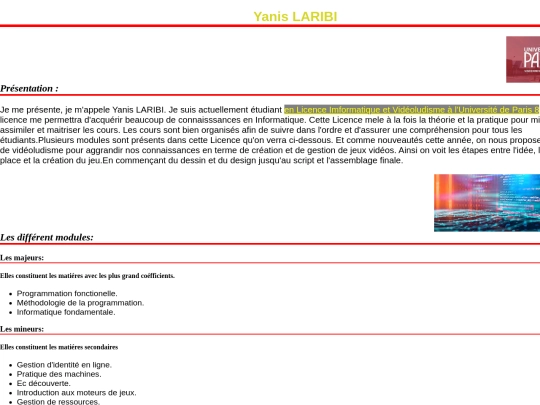 yanis screenshot