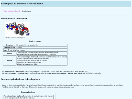bradiquinina screenshot