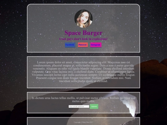 splash-page screenshot