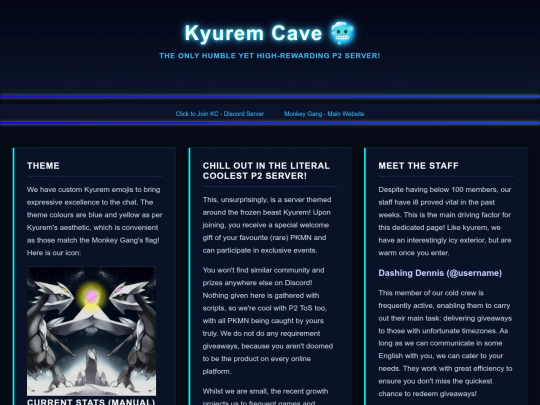 kyuremcave screenshot