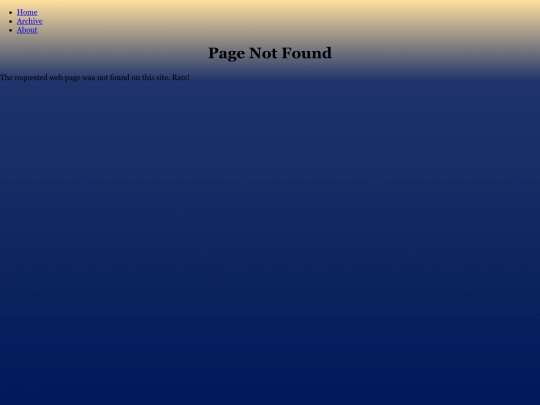 not_found screenshot