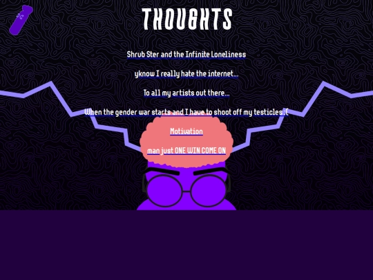 shrubster_thoughts screenshot