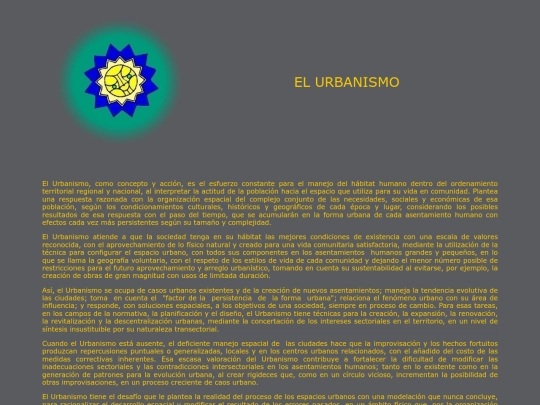 EL URBANISMO screenshot