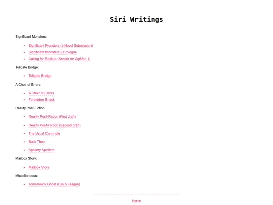 Siri_Writings screenshot