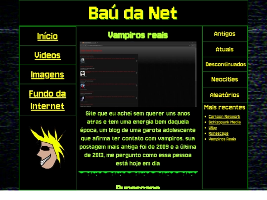 sites screenshot