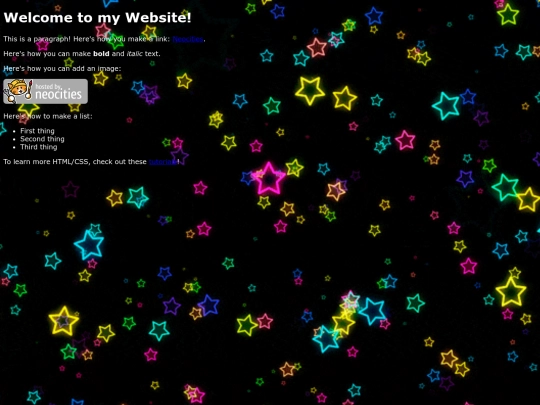 test screenshot