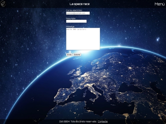 pages/contact screenshot