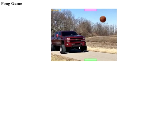 pong screenshot