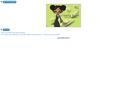 dollz/updates screenshot