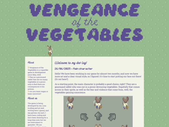 vengeance/page1 screenshot