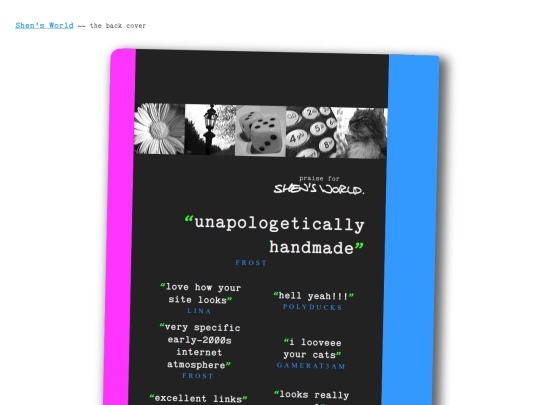 about/backcover screenshot