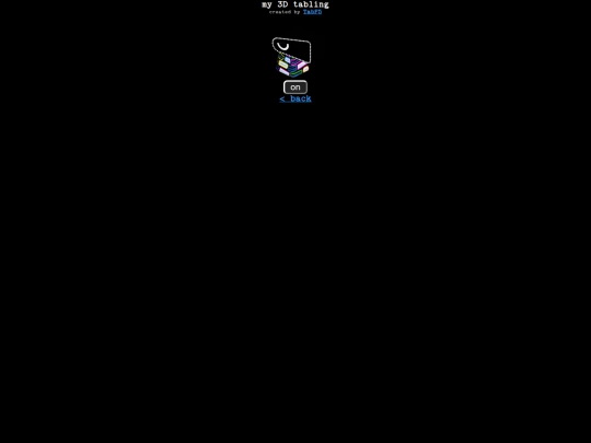 about/tabling screenshot