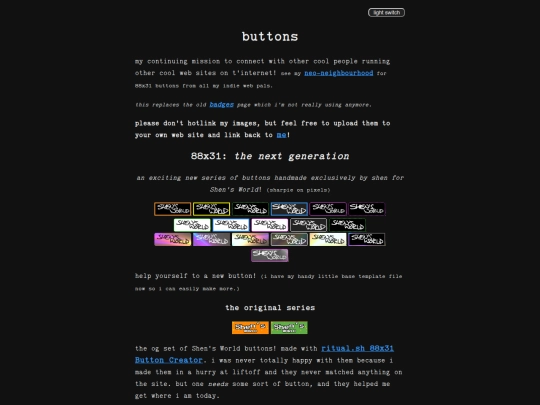 buttons screenshot