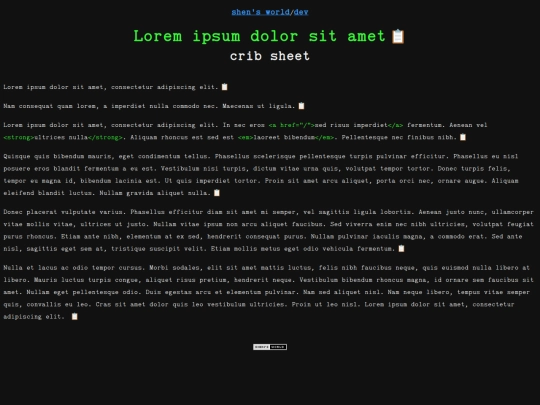 dev/crib-sheets/lorem-ipsum screenshot
