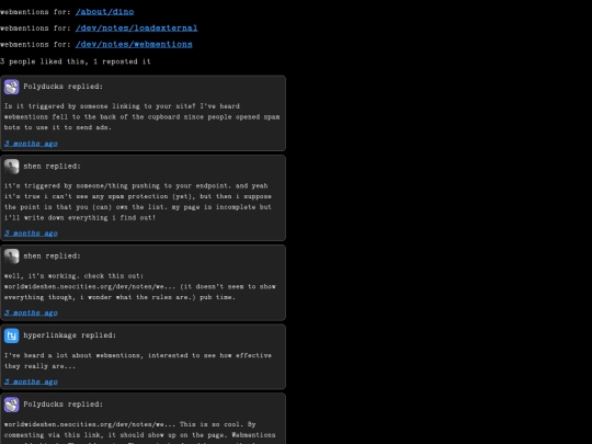 dev/sandbox/webmention-widget screenshot