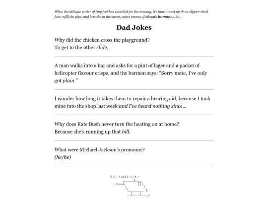 jokes screenshot