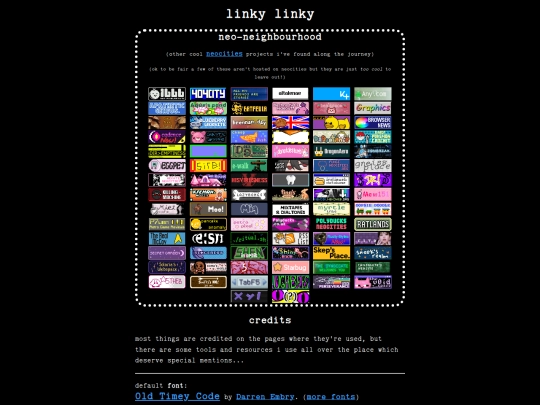 links screenshot