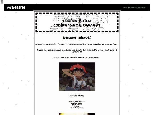 example screenshot